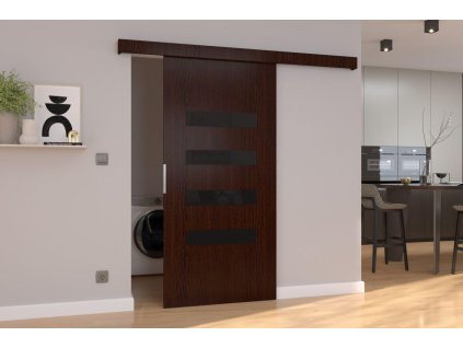 Posuvné dveře FORLI - Wenge - šířka 86cm
