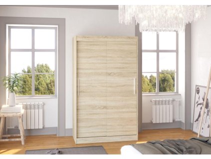 Posuvná skříň COLLIN - Sonoma - šířka 120cm