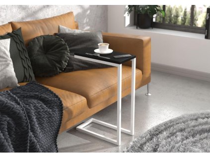 StoleknanotebookSPARK-Bílá/Černá-40x62x30cm