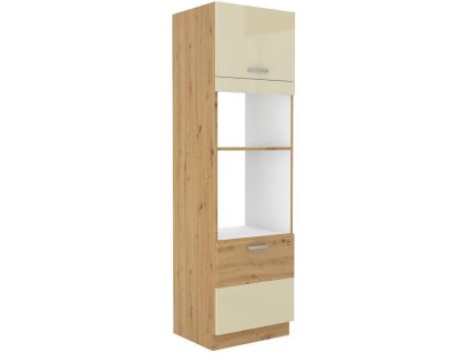 kuchyňská linka ARTISAN / KRÉM HG - 60 na troubu a mikrovlnku (60 DPM-210 2F)