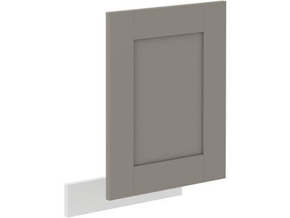 Kuchyňská linka LUNA - Claygrey / Bílá - dvířka na myčku (ZM 570x446)