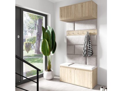 Předsíňová stěna EMI 23 - Sonoma