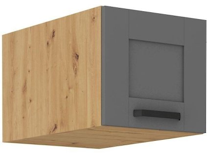 Kuchyňská linka LUNA - Dustgrey / Artisan - 40 digestoř hlub. (40 NAGU-36 1F)