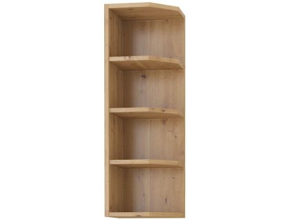 Kuchyňská linka LUNA - Dustgrey / Artisan - 30 horní roh ukončovací (30 G-90 ZAK)