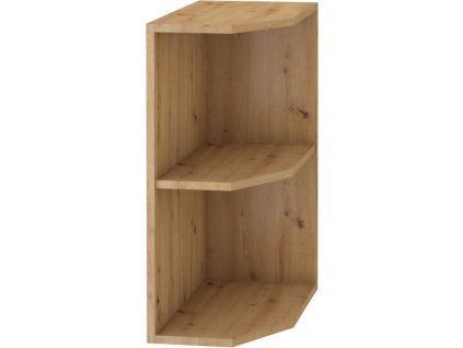 Kuchyňská linka BOLONIA - Dub Artisan / Truffle grey - 30 dolní roh ukončovací (30 D ZAK)