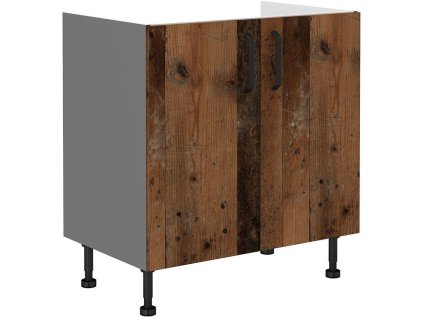 Kuchyňská linka OLD STYLE - 80 dolní dřez (80 ZL 2F)