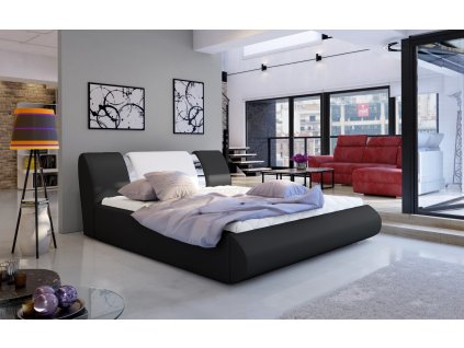 Čalouněná postel FLAVIO - Soft Eko kůže 11 / Soft Eko kůže 17 - 180x200cm