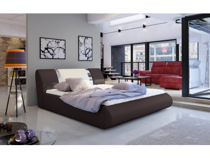 Čalouněná postel FLAVIO - Soft Eko kůže 66 / Soft Eko kůže 33 - 180x200cm