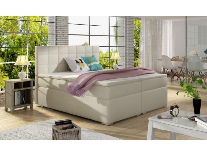 dvojlůžko boxspring ALICE - Soft Eko kůže 33 - 140x200cm