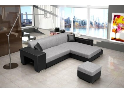 Sedací souprava MADAGASKAR – Inari 94 / Soft černý