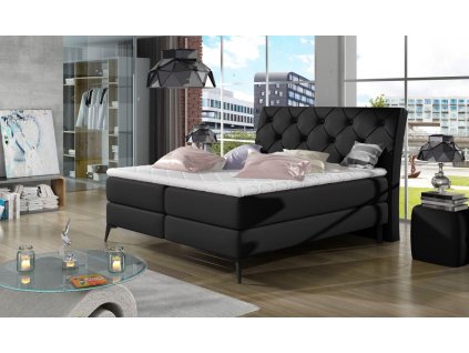 dvojlůžko boxspring LAOS - Soft Eko kůže 11 / 140x200cm