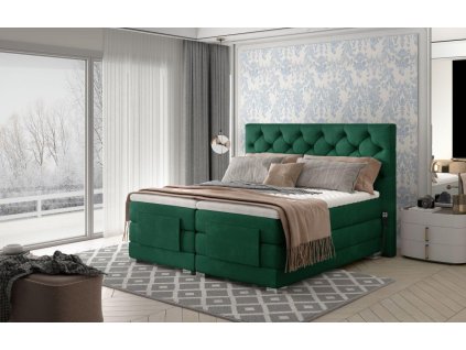 Dvoulůžko boxspring CLOVER - Kronos 19-140x200cm