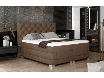 Dvoulůžko boxspring CLOVER - Monolith 29-140x200cm