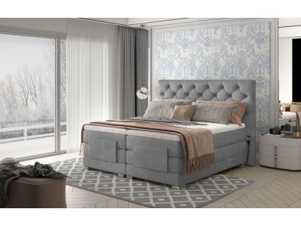 Dvoulůžko boxspring CLOVER - Paros 05-140x200cm