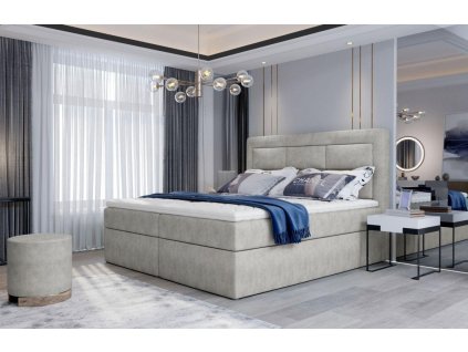 Dvoulůžko boxspring VIVRE,Dora 21,160x200cm