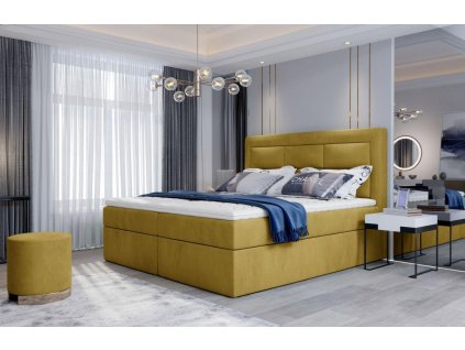 Dvoulůžko boxspring VIVRE - Monolith 48 - 180x200cm