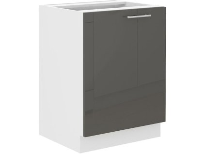 kuchyňská linka LARA - Grey - 60 dolní (60D 1F)