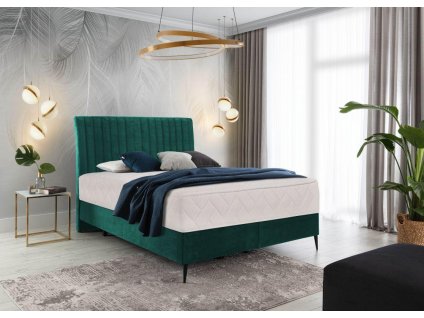 Dvojlůžko boxspring BLANCA - Nube 35 - 180x200cm
