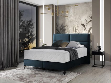 Dvojlůžko boxspring SAFIRO - Nube 40 - 140x200cm