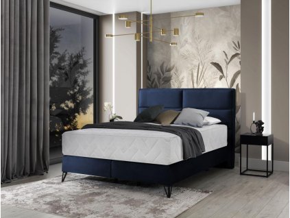 Dvojlůžko boxspring SAFIRO - Loco 40 - 140x200cm