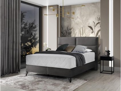 Dvojlůžko boxspring SAFIRO - Loco 04 - 180x200cm