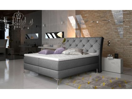 Dvojlůžko boxspring ADEL - Sawana 05 - 160x200