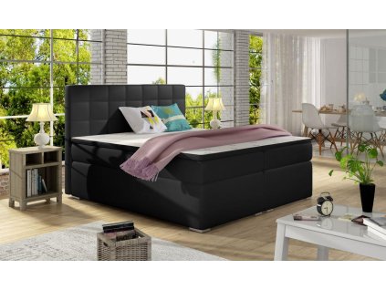dvojlůžko boxspring ALICE - Soft Eko kůže 11 / 180x200cm