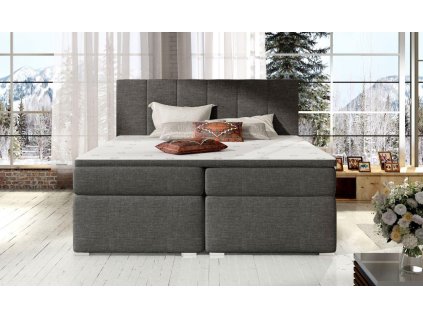 Dvoulůžko boxspring BOLERO - Sawana 05 - 160x200cm