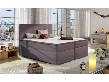 Dvoulůžko boxspring BOLERO - Soro 65 - 160x200cm