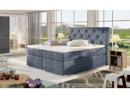 Dvojlůžko boxspring BALVIN - Omega 86 - 160x200