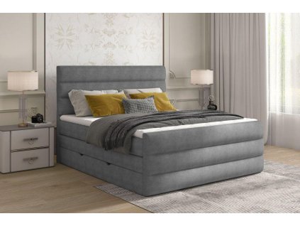 Dvojlůžko boxspring CANDE - Omega 13 - 160x200cm