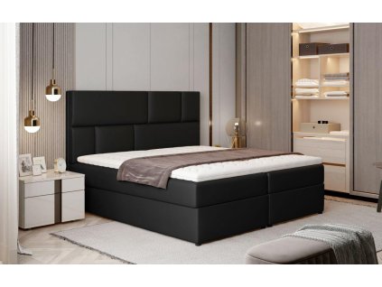 Dvojlůžko boxspring FLORENCE - Soft Eko kůže 11 - 185x210cm