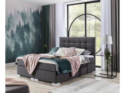 Postel boxspring INEZ - 160x200cm - Inari 96