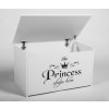 Box na hračky DARIA - Princezna nápis