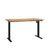 psací stůl MALTA 151 - výškově nastavitelný, dub artisan, 138x67cm