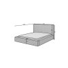 Čalouněná postel Princce - Sola 06- 140x200cm