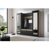 Předsíňová stěna EMI 31 - Artisan / Černá,
