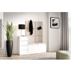 Předsíňová stěna EMI 34 - Bílá,