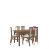Jídelní set RODOS 59 - 1+6 židlí - Dub Lefkas