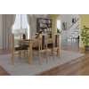 Jídelní set RODOS 52 - 1+6 židlí - Craft Gold