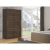 Posuvná skříň DENVER - Choco - šířka 150cm