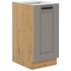 Kuchyňská linka LUNA - Claygrey / Artisan - 40 dolní (40 D 1F)