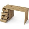 Psací stůl BAROLD - Dub Artisan - 140cm