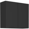 Kuchyňská linka SIENA - Černý mat - 80 horní (80 G-72 2F)