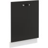 Kuchyňská linka OMEGA - Bílá / Černá - dvířka na myčku (ZM 713x596)