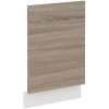 Kuchyňská linka DAVE - Dub Sonoma / Bílá - dvířka na myčku (ZM 570x446)