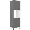 Kuchyňská linka NESSA - Antracyt - 60 na troubu (60 DP-215 2F)