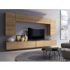 Obývací stěna CALABRINI XI - Dub zlatý / Dub zlatý