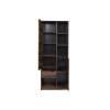 Knihovna DENVER - Dub Monaster / Černý lesk - 80cm