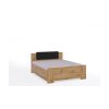 Čalouněná postel BONO - Dub Artisan - 160x200cm